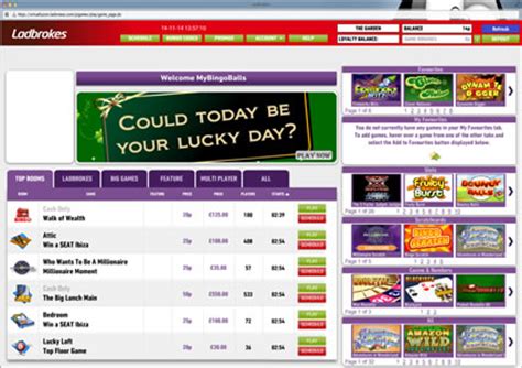 ladbrokes bingo lobby|Ladbrokes Bingo Home.